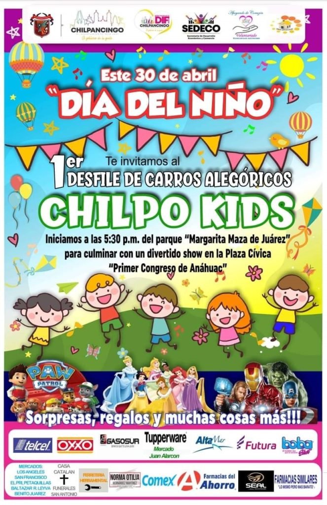 Gobierno capitalino invita a festejo por “El Día del Niño y la Niña” - El  Sol de Chilpancingo